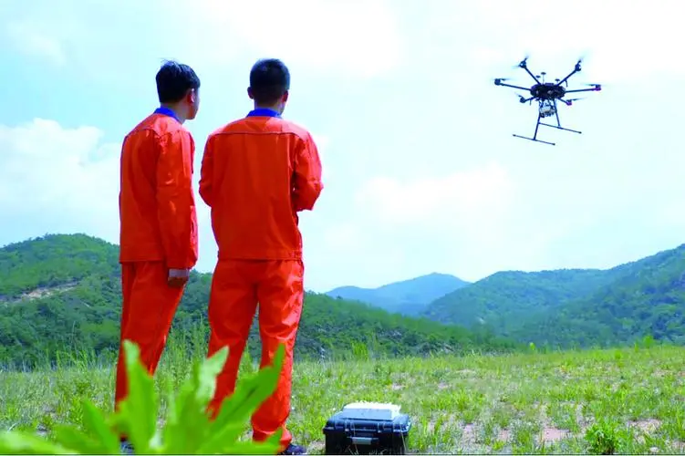 上林无人机倾斜摄影巡检拍摄